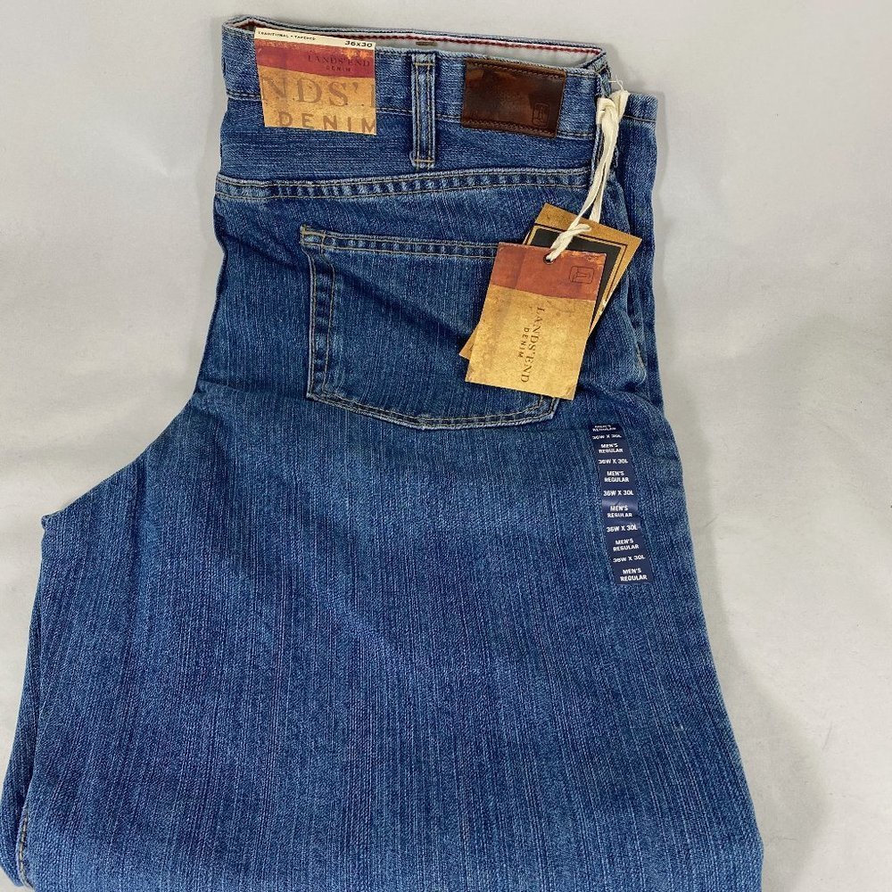 Lands' End Denim Jeans for men - Picture 2 of 5